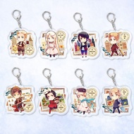 (Free keychain) HETALIA MINIATURE WORLD mica keychain cute chibi anime