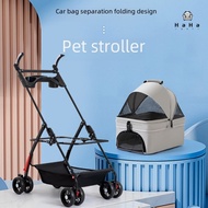 Pet Cat Dog Stroller Dog Cat Teddy Baby Stroller out Small Pet Cart Dog Car Portable Foldable dog stroller cat stroller cat trolley pet trolley