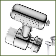 Faucet Extender for Bathroom Sink Upward Facial Mist Adjustable 1080-Degree Rotating Faucet Extender