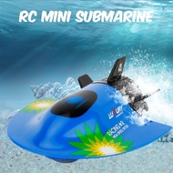 Create Toys Mini RC Submarine Boat RC Toy Remote Control Waterproof Diving Christmas Gift for Kids Boys