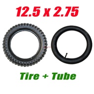 12 1/2 x 2.75 (12.5 x 2.75) Tire & Tube for Mini Pocket Rocket Bike Scooter Razo