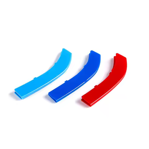 car grille three color decorative buckle For BMW 1 2 3 4 5 6 7 series GT Z4 x1 X3 x4 X5 x6 x7 G05 E9