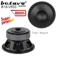 Speaker Subwoofer Betavo B18-V655 speaker komponen professional 18 inchi
