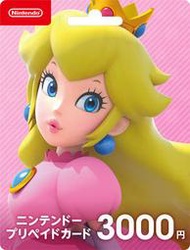 【愛肯代購】日本點數代購【任天堂3000 點】 日版 Nintendo Switch WII WIIU 3DS