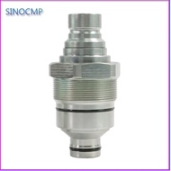 Hydraulic Male Flat Face Excavator Connect Coupler 7246799 48mm For Bobcat T180 T190 T200 T250 T300 