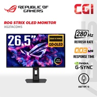 Asus ROG Strix 27" XG27ACDMS QD-OLED 1440P QHD G-Sync Freesync 280Hz 0.03ms DELTA<2 USB-C Tripod Sup