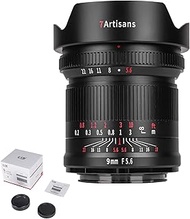 7artisans 9mm F5.6 Camera Lens for Nikon Z Mount, Full Frame 132° Wide Angle Prime Mirrorless Camera