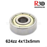 Ball Bearing 624zz 624z Miniature 4x13x5mm Steel