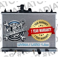 . NISSAN GRAND LIVINA L10 L11 1.6 1.8 (06-19) , LATIO 1.6 1.8 (04-12) 26MM LAYER TEBAL RADIATOR TANG