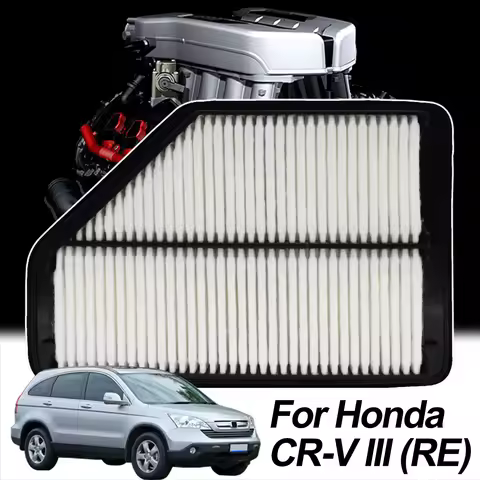 For HONDA CR-V Ⅱ Ⅲ RE RD CTDi 4WD FR-V BE i-CTDi 2.2L Cars Engine Air Filter Cleaner 17220-RMA-E00 I