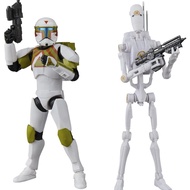 STAR WARS THE BLACK SERIES CLONE COMMANDO (URBAN FIGHTER) & B1 BATTLE DROID (TRAINING), BATTLEFRONT