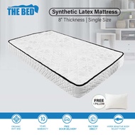 【READY STOCK(Free Delivery) (Single) 8 INCH Synthetic Latex Mattress Tilam(10 years Warranty)/Tilam 