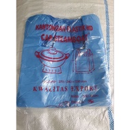 Asoi plastic printing, Asoi plastic thank you size 24cm