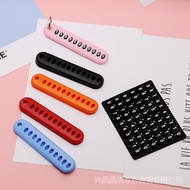 ((8.24) Anti-Lost Phone Number Plate Engraving Making Keychain Pendant Car High-End Mobile Phone Key