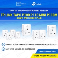 TP Link Tapo P100 P110 Mini P110M 1 2 4 Pack Smart WiFi Socket Plug Voice Control TPLink