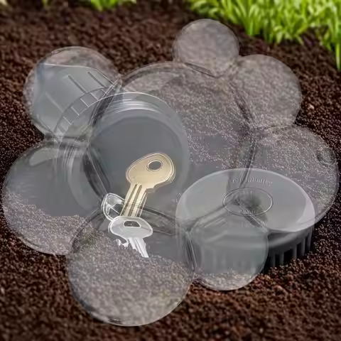 Sprinkler Key Hider Realistic Sprinkler Key Cash Hider Holder for Outdoor Garden Yard Easy Push Into