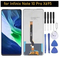 หน้าจอ infinix Note 10 Pro / X695 จอ จอชุด จอinfinix LCD Display พร้อมทัชสกรีน จอ+ทัช สำหรับ infinix