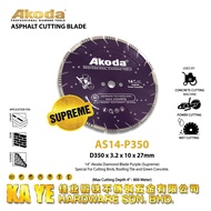 AKODA 14''DIAMOND BLADE ASPHALT BLADE PURPLE SUPREME AS14-P350