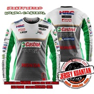 🔥New Design 2025🔥 🇲🇾 Penghantaran dari kuantan,Pahang - Jersey Retro Honda Castrol (Short Sleeve)