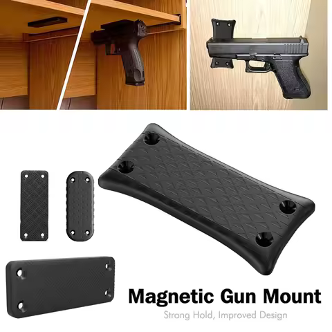 Magnet Gun Mount 55IBS Pistol Wall Tactical Holster Concealed Safe Gun Holder Holster for Glock G17 
