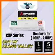 [Out of Klang Valley] Mitsubishi Heavy Industries R32 Non-Inverter CXP Series (1.0HP - 2.5HP)