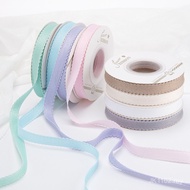 1.0cm Ear Ribbon Bouquet diy Flower Cake Flower Shop Decoration Ribbon Ribbon Jewelry Gift Wrapping 