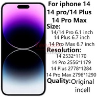 Original For Apple iPhone 14/14 Pro 6.1" LCD Display iphone 14 Plus/14 Pro Max 6.7 " LCD Touch Scree