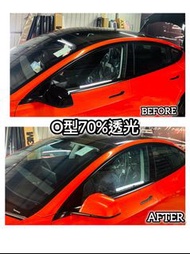 汽車隔熱膜 玻璃隔熱膜 車頂隔熱膜