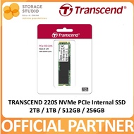 TRANSCEND 220S NVMe PCIe Internal SSD 256GB / 512GB / 1TB /2TB. Singapore Local 5 Years Warranty.