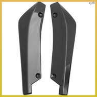 Decor for Diffuser Splitter Bumper Lip Modified Carbon Fiber Rear Corners License Plate Abs zhiyuanzh