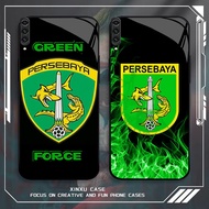 GK-68 Persebaya Surabaya Glass Casing for Samsung Note A70 10Plus A10 A70S A7 10 A50 A02 2018 Pro