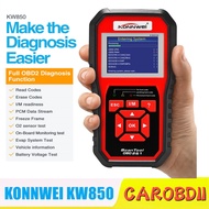 KONNWEI KW850 full OBD2 Car Diagnostic Tools OBD 2 Auto Scanner Check Engine O2 sensor Battery Test 