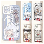 OPPO A5 A9 A31 2020 A8 A5S AX5S A12 A57 A77 A77S R11S Plus R15 R17 Pro 230806 transparent clear Phone casing one piece luffy gear 5