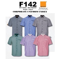BAJU KORPORATE F142 JENAMA OREN SPORT UNISEX MEN