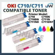 Compatible Toner OKI Okidata 711 710 C710 C710N C710DN C711N C711ND C711DNT C711wt 44318612 44318609