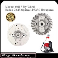 Mesin Rumput Honda GX35 GX50 Fly Wheel / Magnet Coil Brush Cutter OGAWA LPS380 UMR435 MT350 Hozugawa