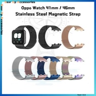 Stainless Steel Magnetic Watch Strap for OPPO Watch 41mm / 46mm