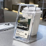 Good case 🔥ใหม่🔥 เคสโทรศัพท์มือถือนิ่ม สําหรับ SPACE เคสใสกันกระแทก For IPhone 11 14 7Plus XR X 12 13 14 Pro Max 15PRO MAX 14 7 8 6s 6 Plus XS Max SE 2020 สวัสดีปีใหม่ปีมะโรง vintage Japanese -style life film Phone Case