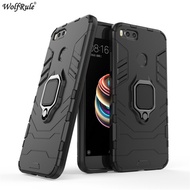 For Xiaomi Mi A1 Case Ring Holder Armor Bumper Funda For Xiaomi Mi 5X Phone Case For Xiaomi Mi A1 Co