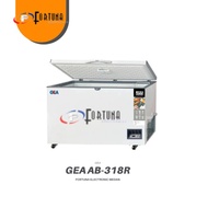 [✅New] Gea Chest Freezer Box Ab-318-R 318 Liter Medan