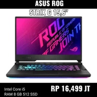 ASUS ROG STRIX G 15,6 Intel Core i5 RAM 8GB 512GB SSD Nvidia 4GB Ori