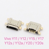 10-50pcs USB Plug In Charging Pin Charger Port Connector For Vivo Y11 / Y12 / Y15 / Y17 / Y12s / Y12