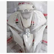 COVER BODY SET KAP FULL SET FULLSET HALUS MIO M3 MIO Z 125 PUTIH ASLI ORIGINAL YAMAHA