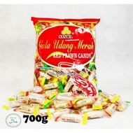 700g Sanwa Gula Udang Merah Red Prawn Peanut Candy