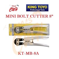 KING TOYO KT-MB-8A 8" MINI BOLT CUTTER