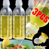 Large Capacity 300-1000ML Sauce Vinegar Oil Bottle with Lid Kitchen Squeeze Condiment Ketchup Bottle