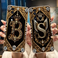 Cover For Honor 70 FNE-AN00 FNE-NX9 5G New Fashion Retro Initial Letter Couple Phone Case Transparen