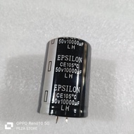 Elco epsilon 10000uf 50v original Capasitor elko 50v 10.000uf Epsilon