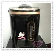 小花花日本精品♥ Hello Kitty Yamasaki電熱水瓶 微電腦液晶控溫電熱水瓶 黑色 23012004