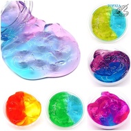 Diy Color Transparent Slime Glue Toys Antistress Clear Fluffy slime kit Foam Putty Plasticine Cloud 